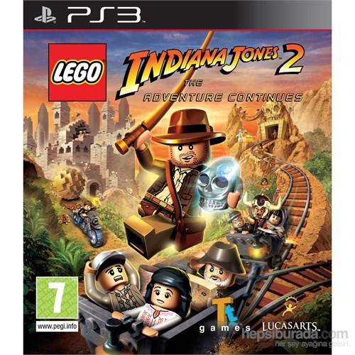 Lego İndiana Jones 2 Ps3 Oyunu kitabı