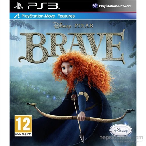 Disnep Pixar Brave Ps3 Oyunu kitabı