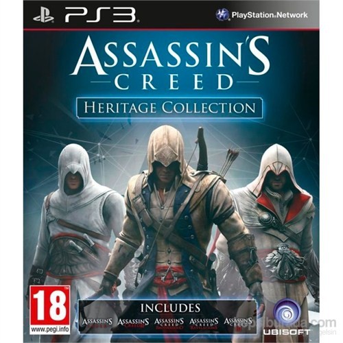Assassin’S Creed Heritage Collection Ps3 Oyun kitabı
