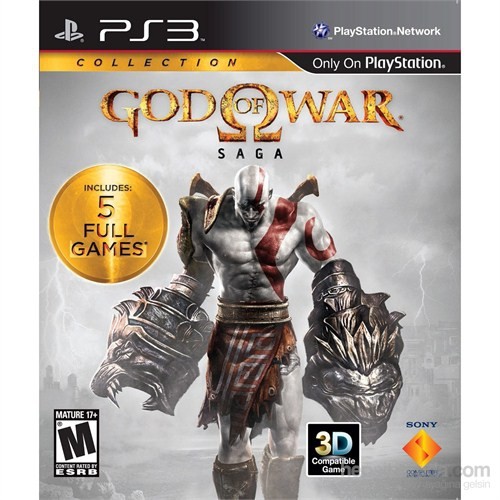 God Of War Saga Colletion 2 Ps3 Oyun kitabı