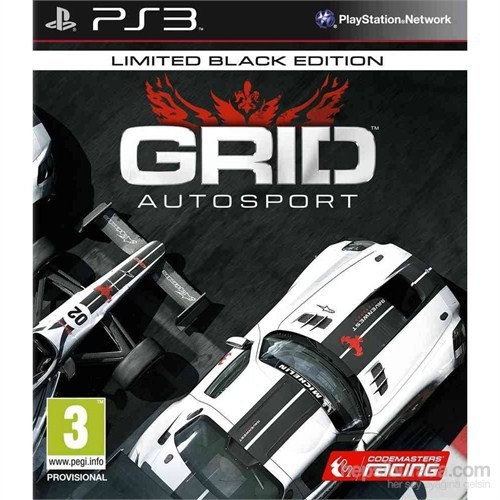 Grid Autosport Limited Black Edition kitabı