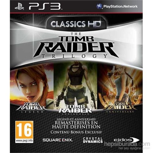 Tomb Raider Trilogy PS3 kitabı