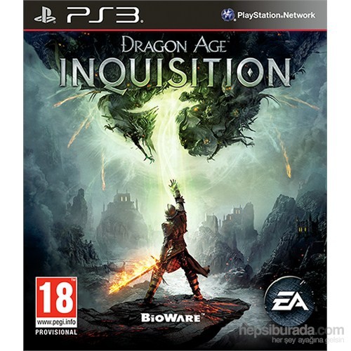 Dragon Age Inquisition PS3 kitabı