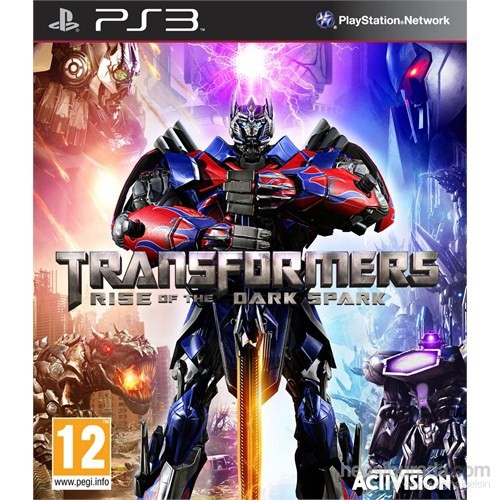 Transformers Rise Of The Dark Spark PS3 kitabı