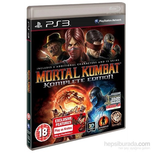 Mortal Kombat Komplete Edition PS3 kitabı