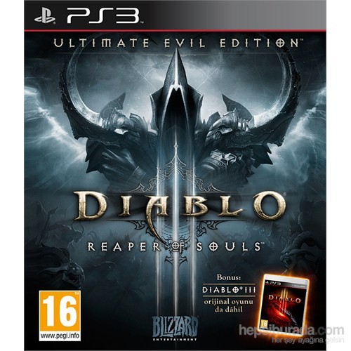 Diablo 3 Ultimate Evil Edition PS3 kitabı