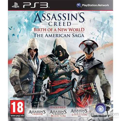 Assassins Creed American Saga PS3 kitabı