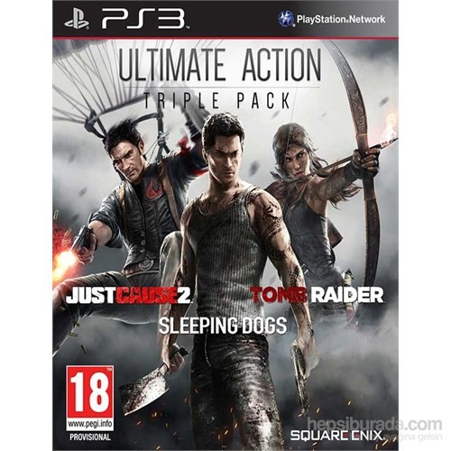 Ultimate Action Pack PS3 kitabı