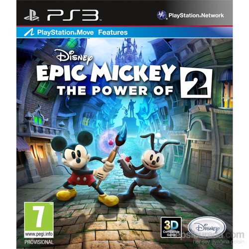 Disney Epic Mickey 2 PS3 kitabı