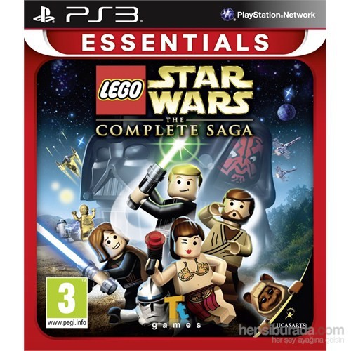 Disney Lego Star Wars The Complete Saga Ps3 kitabı