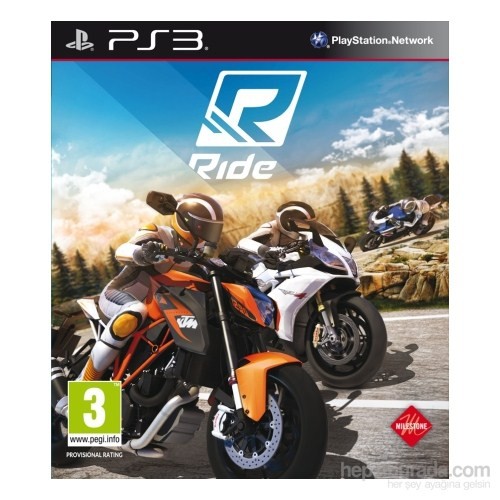 Ride PS3 kitabı