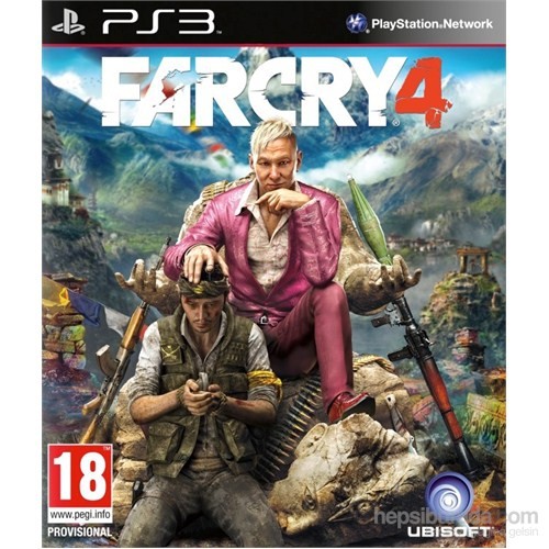 Far Cry 4 PS3 kitabı