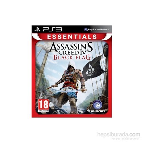 Assassin Creed IV Black Flag PS3 kitabı