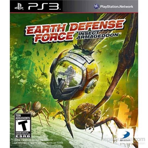 Earth Defence Force Armagedon PS3 kitabı