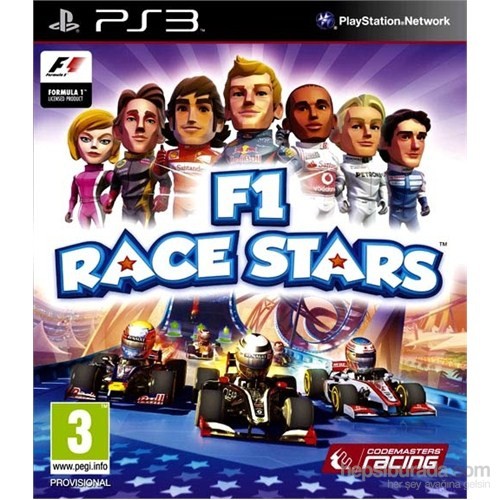 F1 Race Stars PS3 kitabı