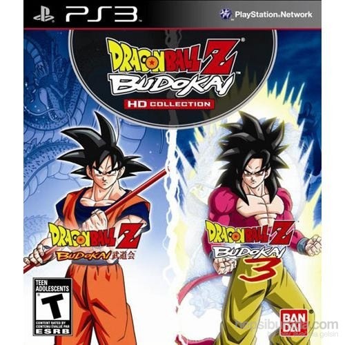 Dragonball Z Budokai 1-3 HD PS3 kitabı