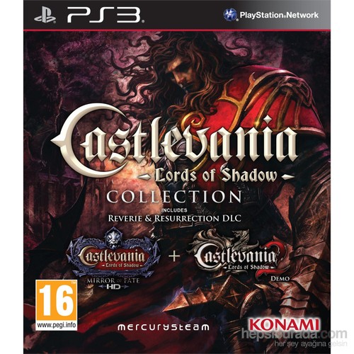 Castlevania Lords of Shadow Collection PS3 kitabı