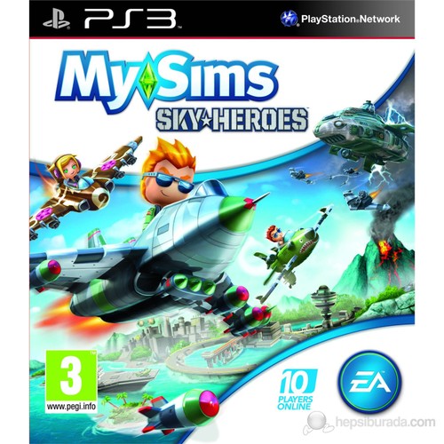 My Sims Sky Heroes Ps3 kitabı