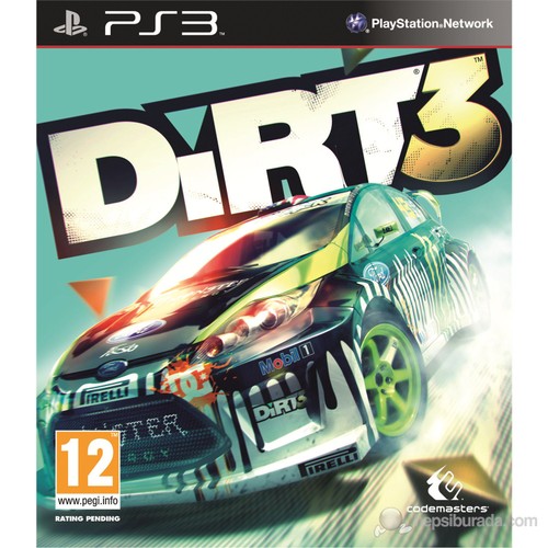 DiRT 3 Ps3 kitabı