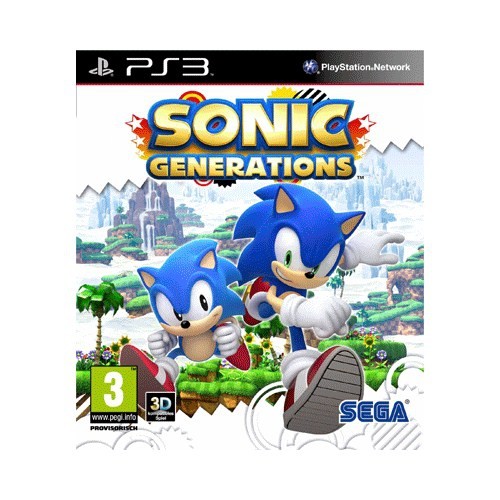 Sonic Generations PS3 kitabı