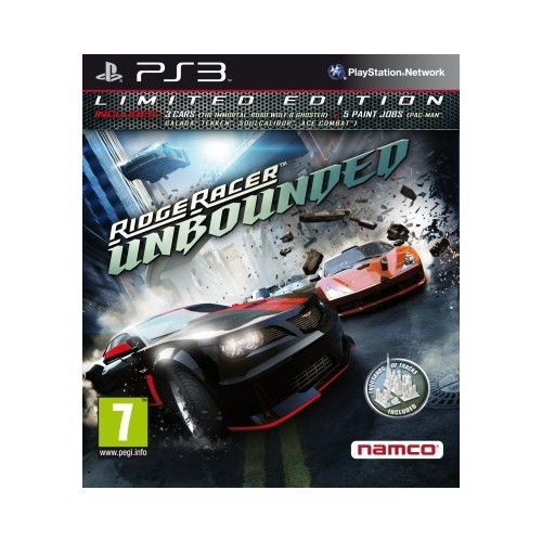 Ridge Racer : unbounded Limited Ed. Ps3 kitabı