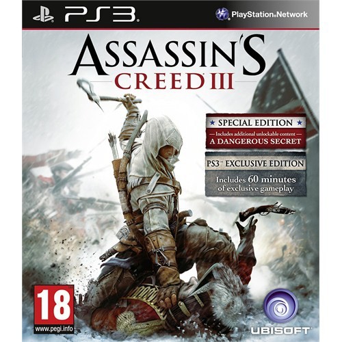 Assassins Creed III Special Ed.Psx3 kitabı