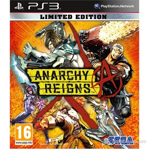 Anarchy Reigns PS3 kitabı