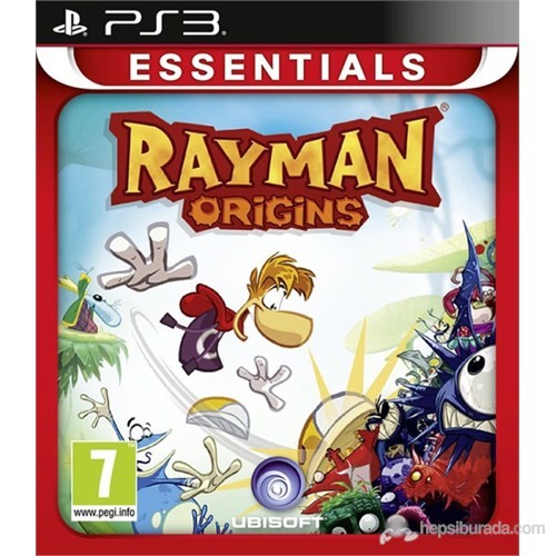 Rayman Origins PS3 kitabı