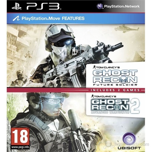 Ghost Recon 2 + Future Soldier PS3 kitabı