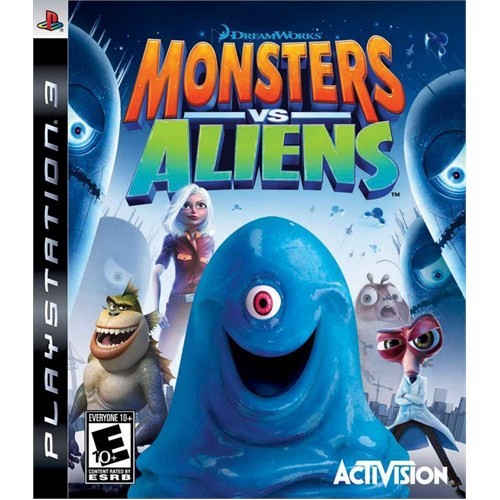 Monsters Vs Alıens Ps3 kitabı