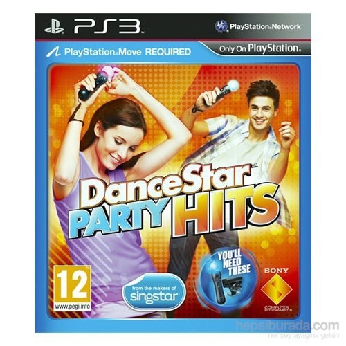 Dance Star Party Hits Move PS3 kitabı