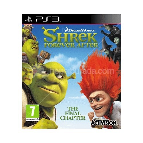 Shrek Forever After The Game Ps3 kitabı