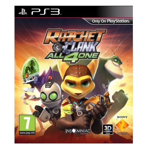 Ratchet & Clank All For One Ps3 kitabı