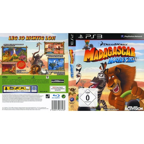 Madagascar Kartz Ps3 kitabı