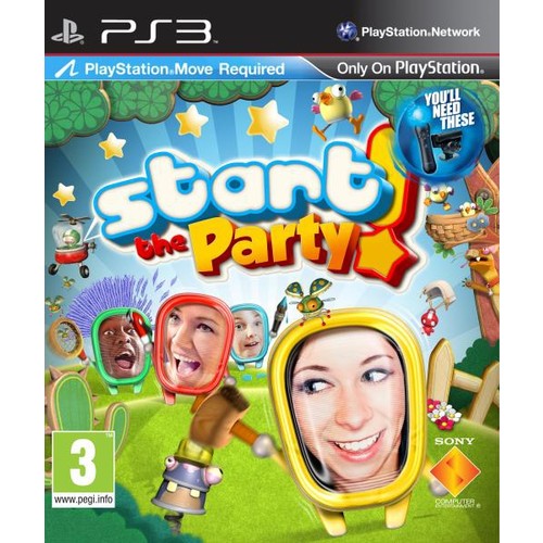 Start The Party Move Edition Ps3 kitabı