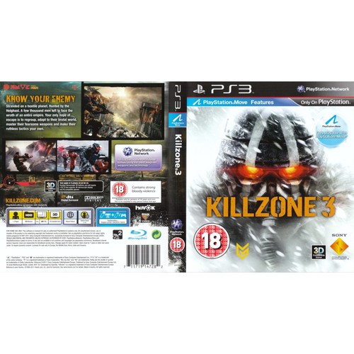 Killzone 3 Türkçe PS3 kitabı