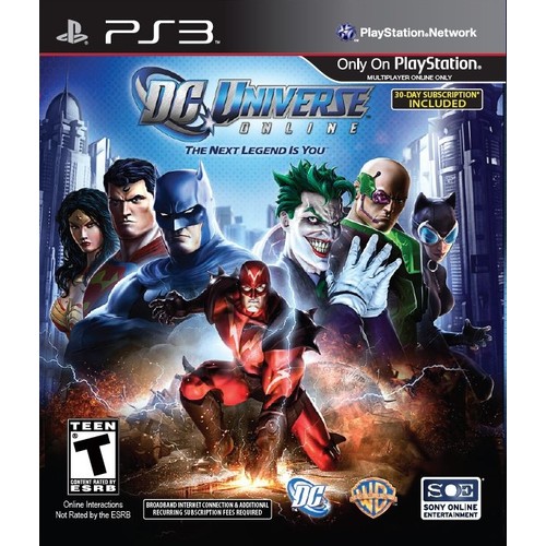 Dc Universe Online Ps3 kitabı