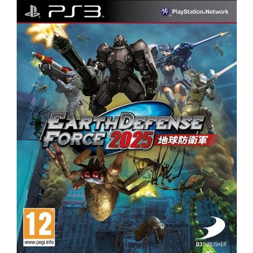 Earth Defence Force 2025 PS3 kitabı