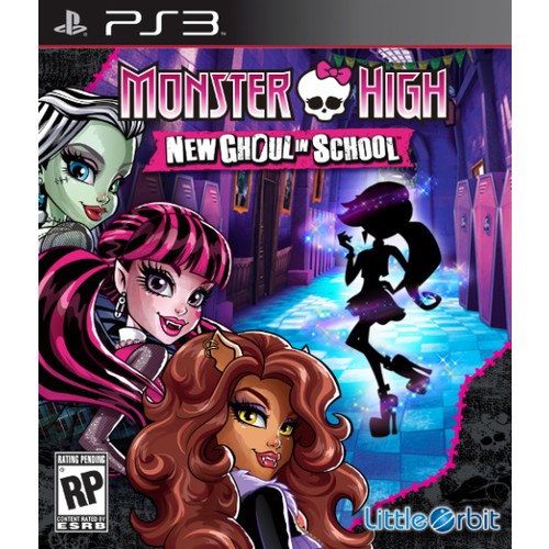 Psx3 Monster Hıgh:New Ghoul In School kitabı