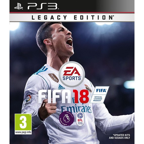 Ps3 Fifa 18 Legacy Edition kitabı