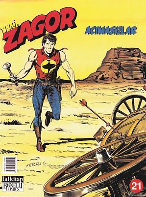 Zagor Sayı 21-Acımasızlar kitabı