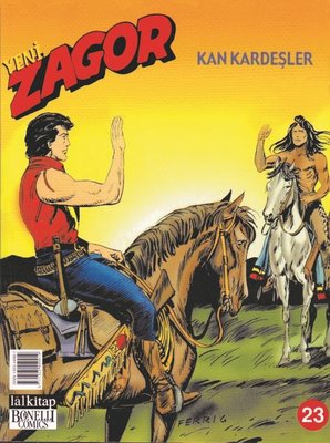 Zagor Sayı 23-Kan Kardeşler kitabı