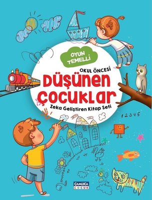 Düşünen Çocuklar - Zeka Geliştiren Kitap Seti - Okul Öncesi Oyun Temelli kitabı