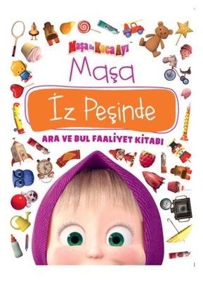 Maşa ile Koca Ayı İz Peşinde - Ara ve Bul Faaliyet Kitabı kitabı