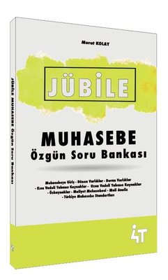 Jübile - Muhasebe Özgün Soru Bankası kitabı