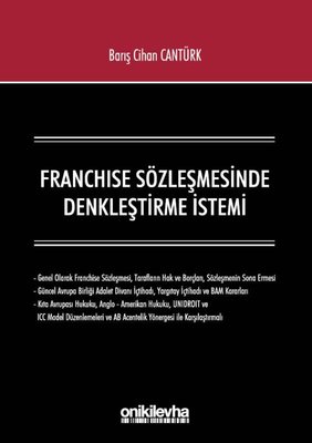 Franchise Sözleşmesinde Denkleştirme İstemi kitabı