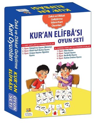 Kur'an Elifba'sı Oyun Seti kitabı