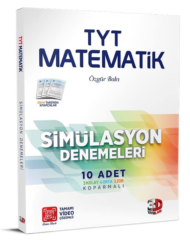 TYT Matematik 10'lu Simülasyon Denemeleri kitabı