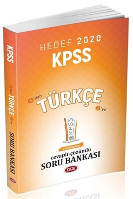 Hedef 2020 KPSS Türkçe Konu Anlatımlı kitabı