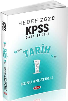 Hedef 2020 KPSS Tarih Konu Anlatımlı kitabı